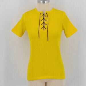 Vintage Yellow Blouse